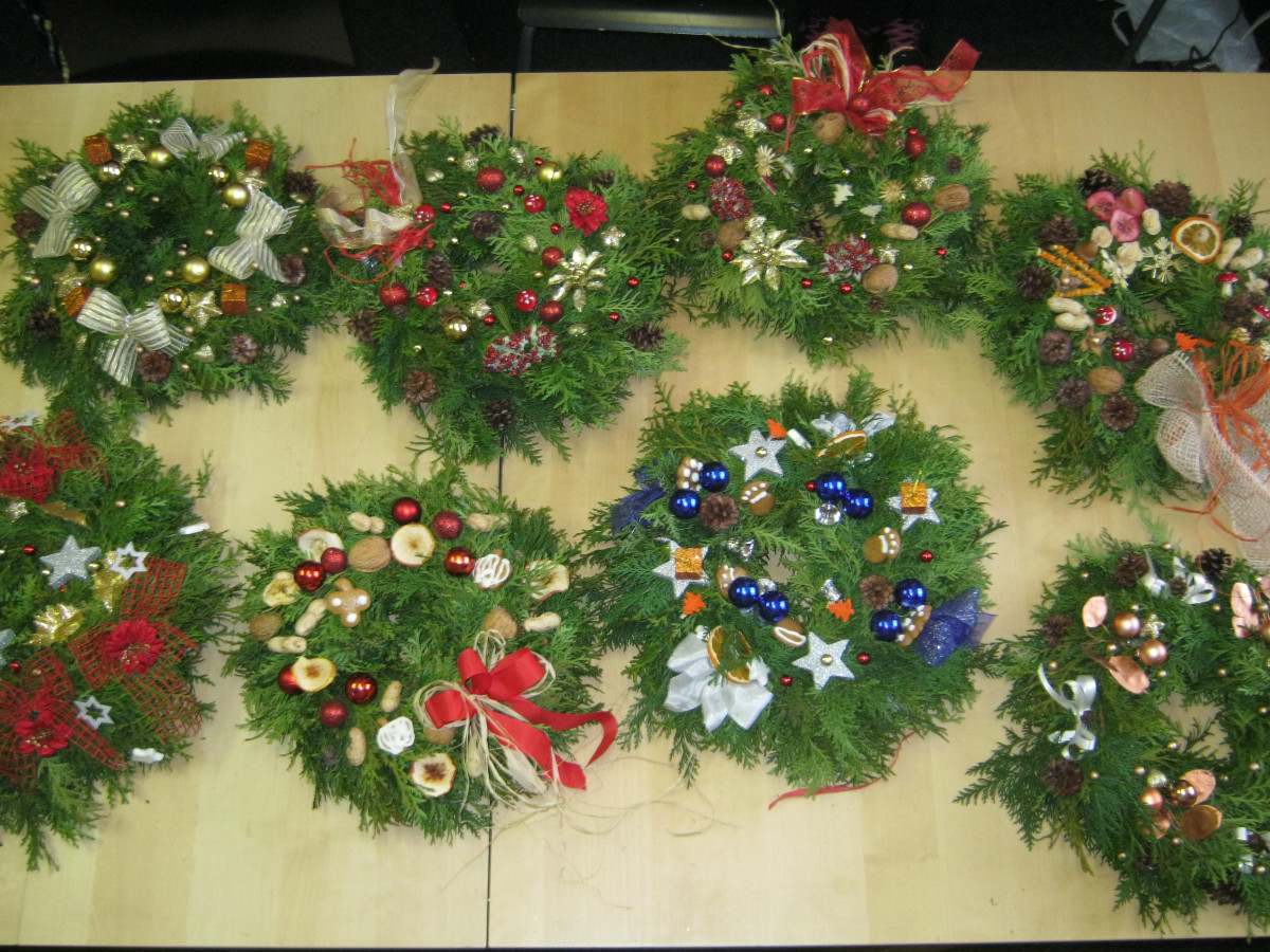 Adventní tradice a vázání věnců v Kerece