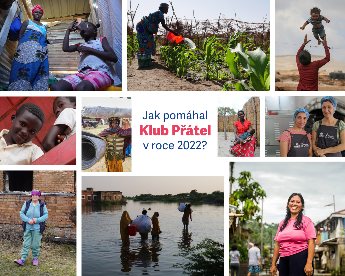 Jak pomáhal Klub přátel v roce 2022?