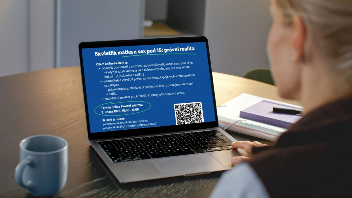 Školení: Nezletilá matka a sex pod 15 – právní realita