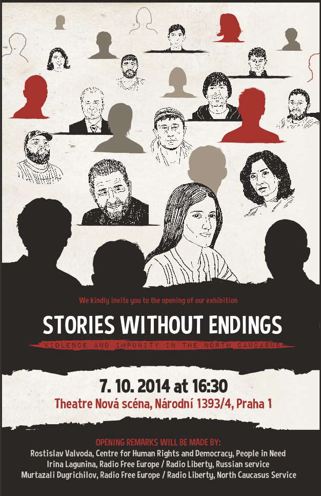 Výstava o beztrestném násilí na severním Kavkaze připomíná výročí vraždy novinářky Anny Politkovské