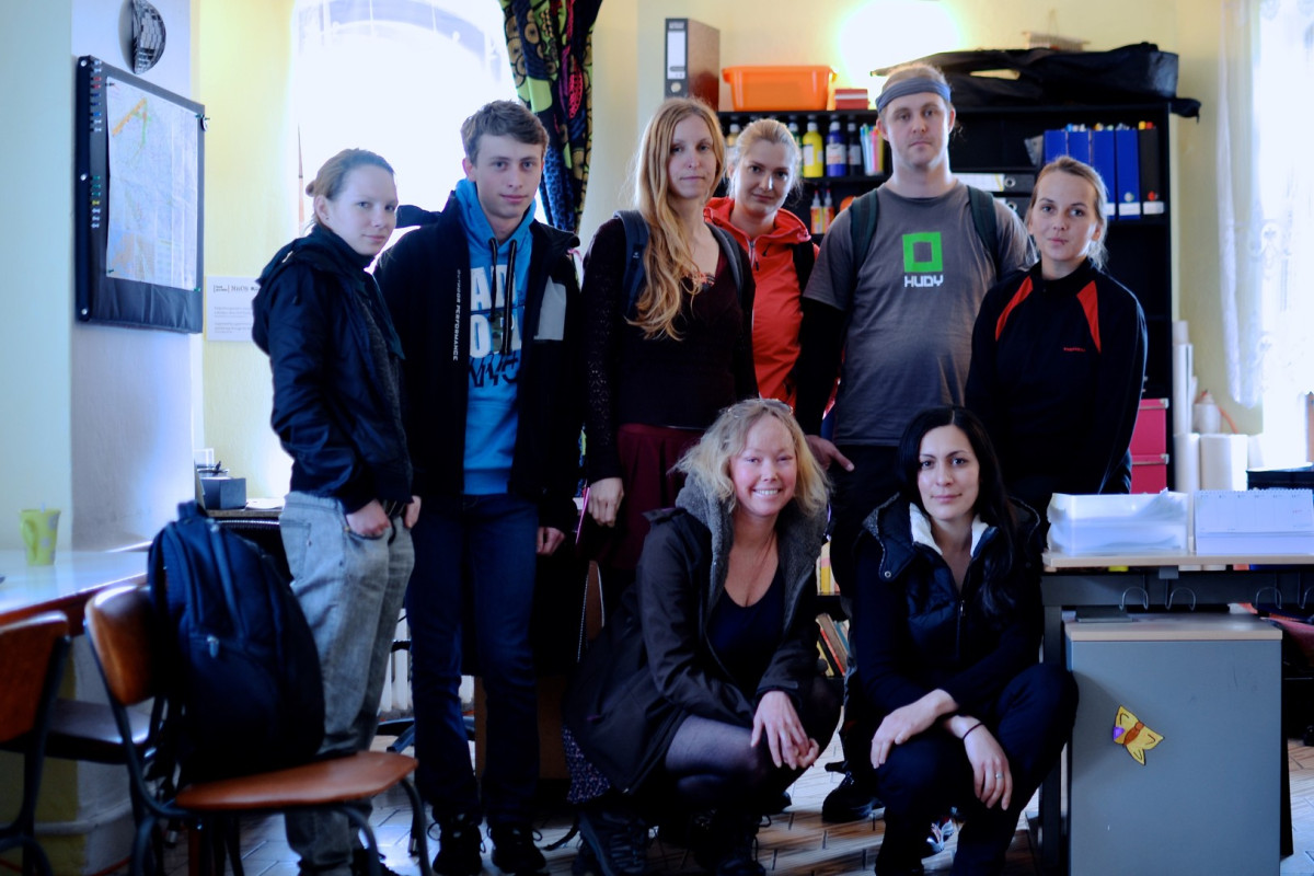 Dobrovolnický výjezd na jáchymovskou pobočku