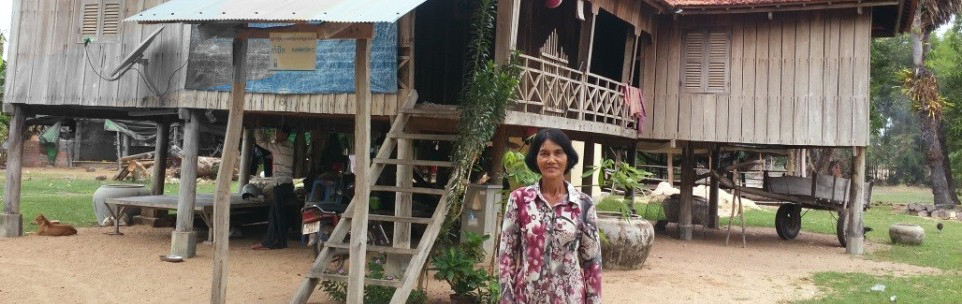 Kambodža: Energii z autobaterie vyměnili za domácí solární systém