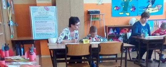 Jak jsme byli u zápisu do 1. třídy ZŠ v Chodově