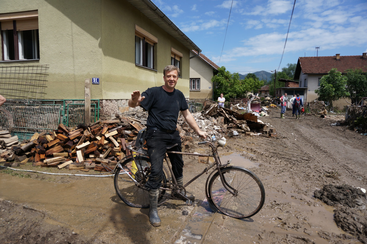 Během tří let Člověk v tísni pomáhal vyrovnat se s povodněmi na Balkáně