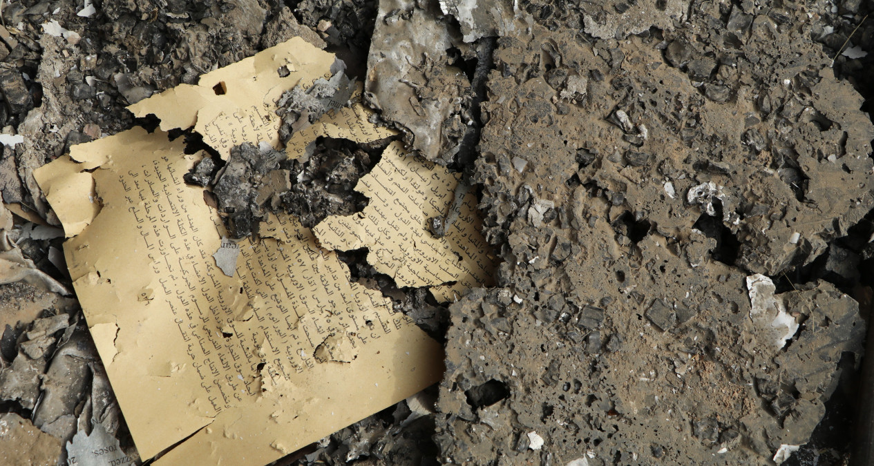 Češi přispěli půl milionu korun na obnovu zničené univerzitní knihovny v iráckém Mosulu