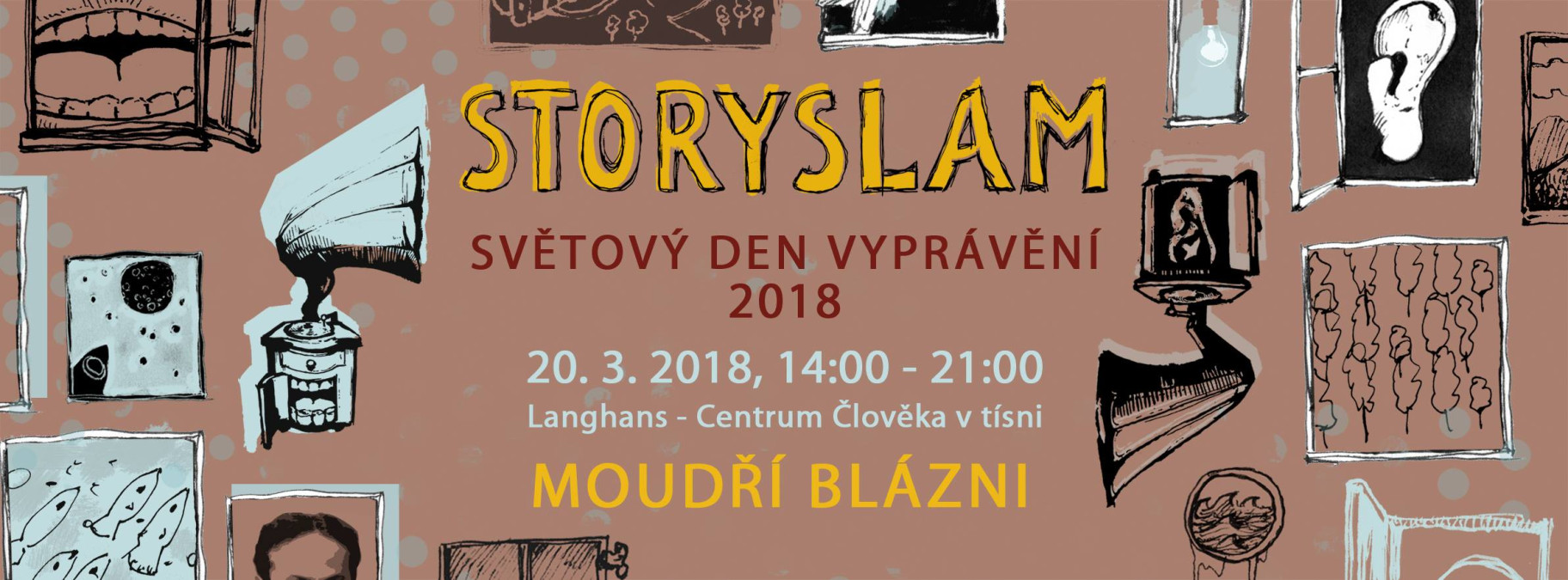 Praha oslaví Světový den vyprávění už popáté, letos tématem Moudří blázni