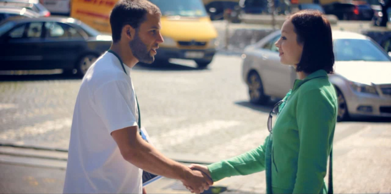 Kampaň v ulicích českých a moravských měst