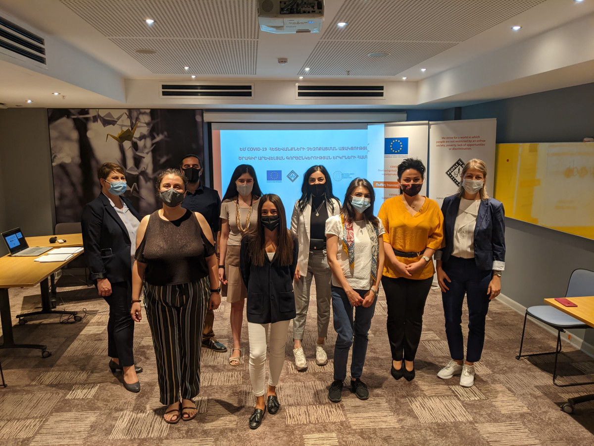 Boj s COVID-19 a jeho dopady v zemích Východního partnerství