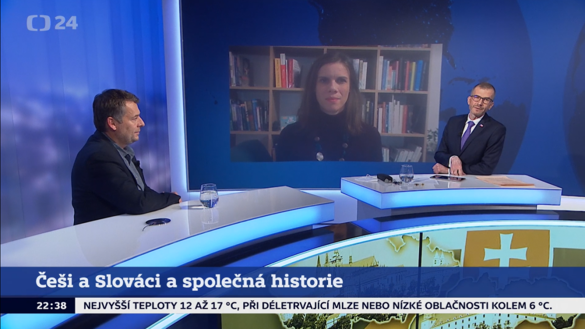 ČT24: Člověk v tísni a Človek v ohrození: Co Čechy a Slováky v dnešní době spojuje?
