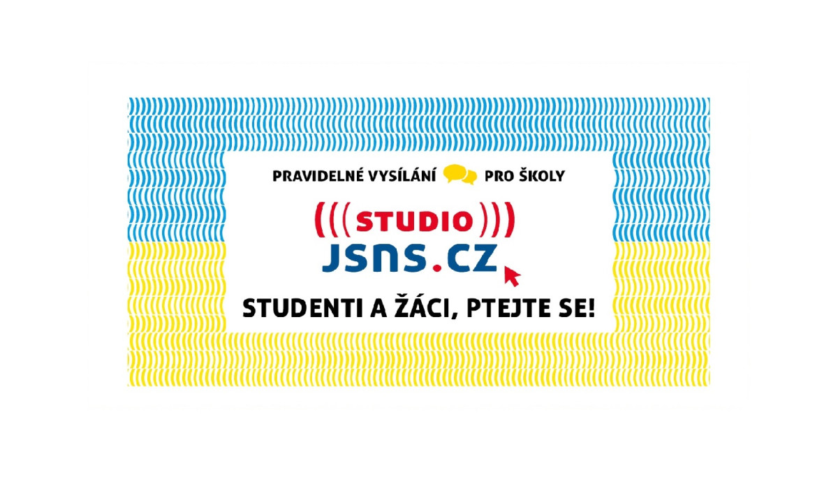 Studio JSNS: Živé vysílání, ve kterém mohou žáci a studenti pokládat odborníkům otázky