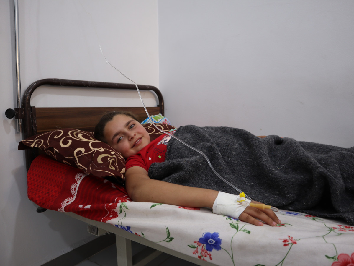 Opravili jsme dětské oddělení v nemocnici na severu Sýrie. Tisíce dětí mají díky tomu přístup ke zdravotní péči