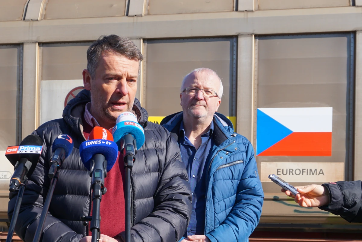 Spouštíme s partnery humanitární vlakový most mezi Ukrajinou a Prahou