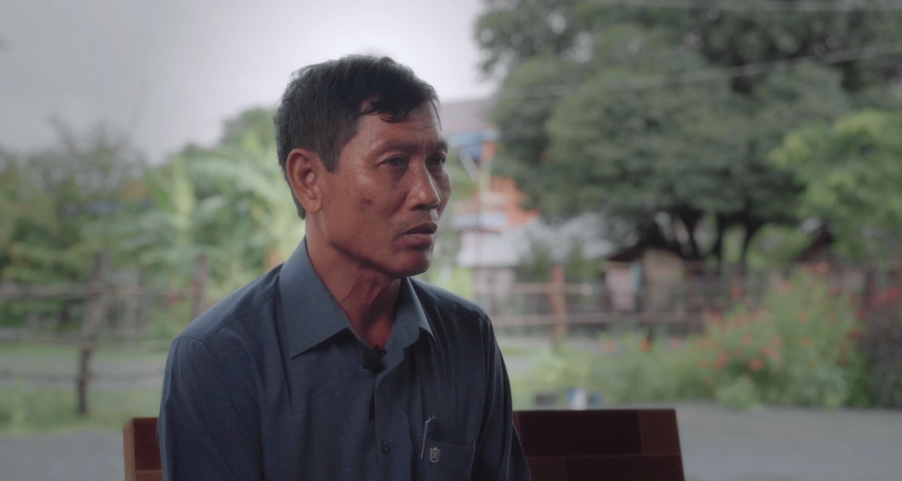 Chun Bunlin, místostarosta v provincii Kampong Speu