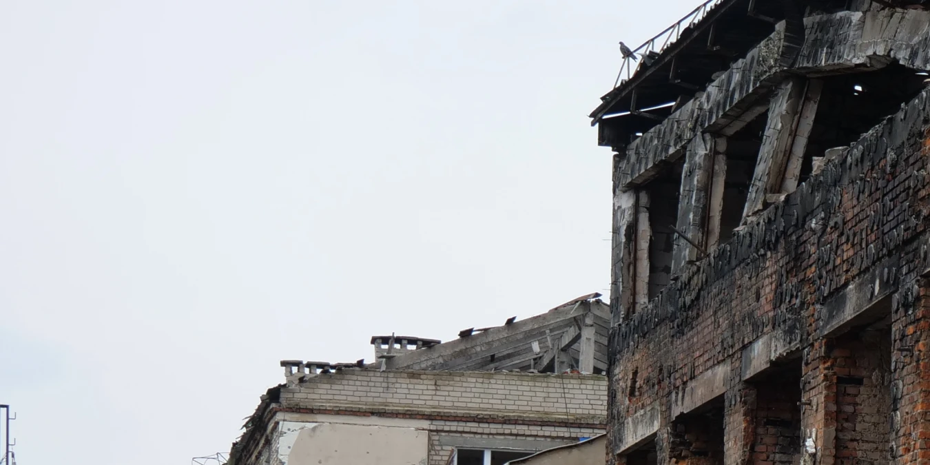 Izium, Kharkiv oblast. Emergency assistance right after de-occupation.