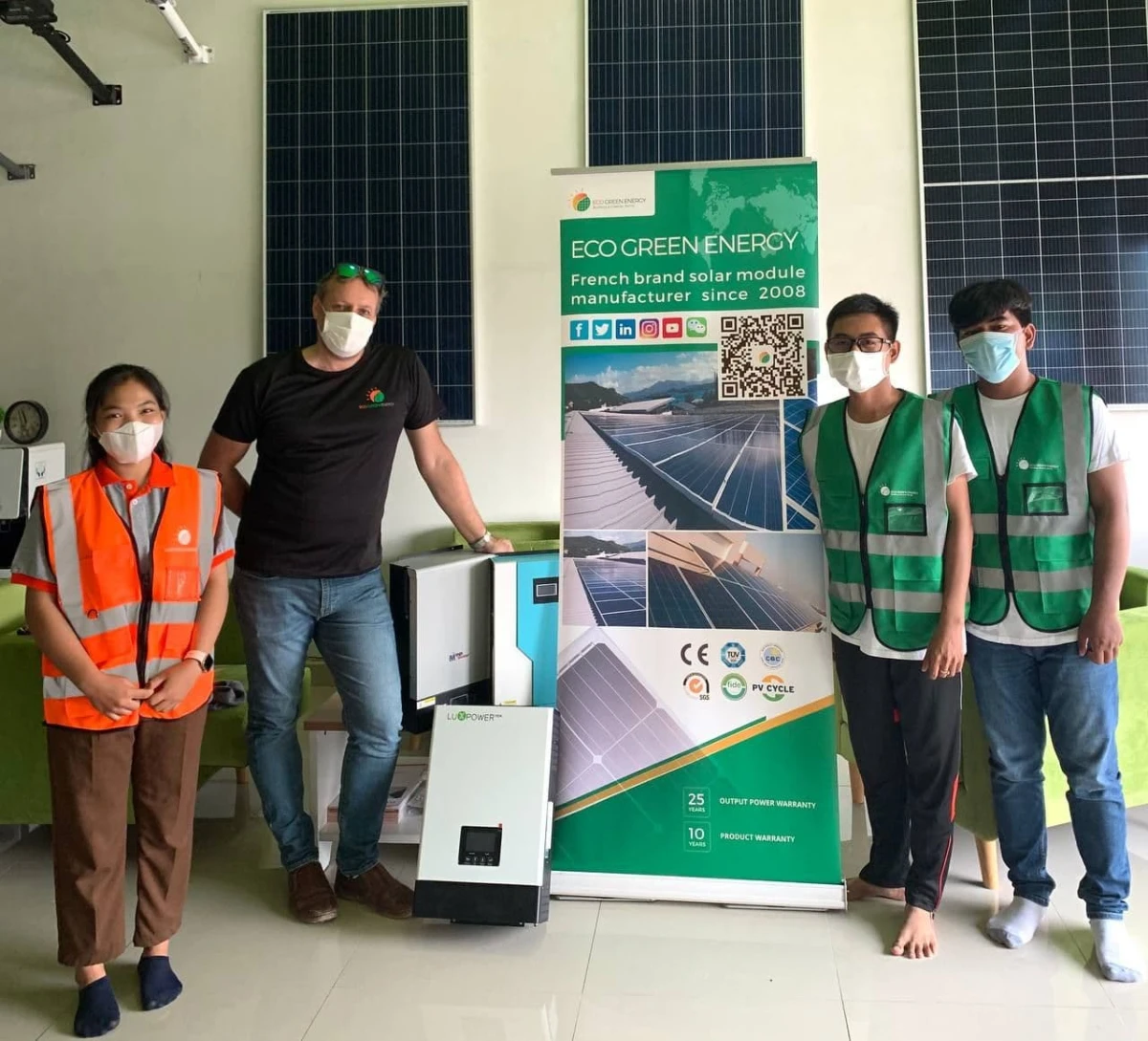 Čistá energie je příležitost, učí se studenti v Kambodži