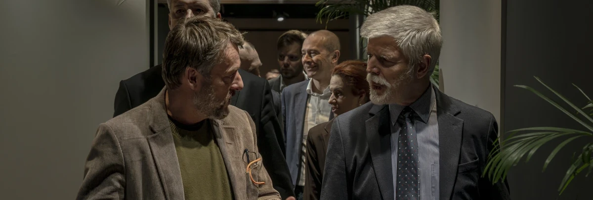 Prezident Petr Pavel se setkal ve Lvově s ukrajinsk&yacute;mi veter&aacute;ny a t&yacute;mem Člověka v t&iacute;sni