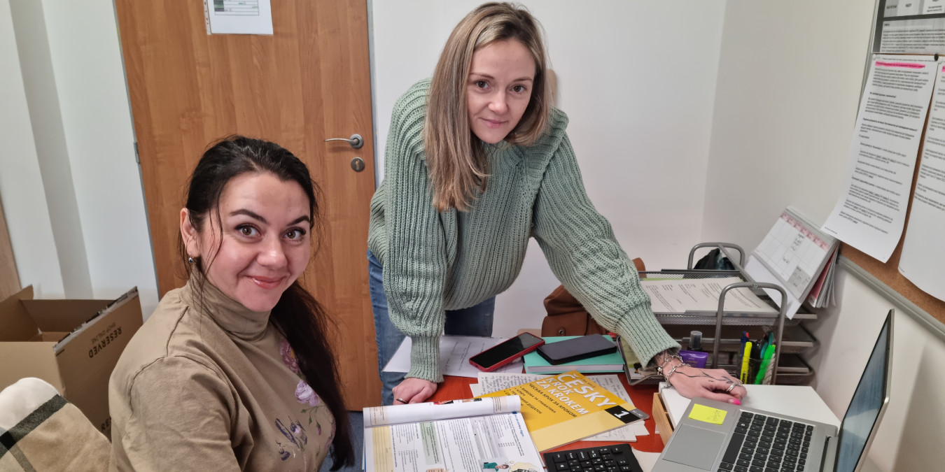 Bylo to poprvé, co jsem viděla tátu plakat, vzpomíná Svitlana téměř rok po rozloučení na Ukrajině