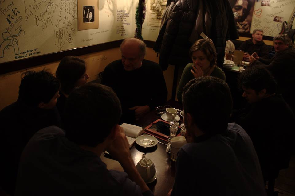 Michael Kocáb v Kyjevě předal zkušenosti protestujícím Ukrajincům