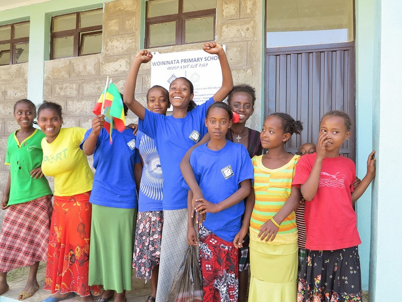 Do patnácté sbírkové školy v etiopské Woininatě bude chodit 400 žáků