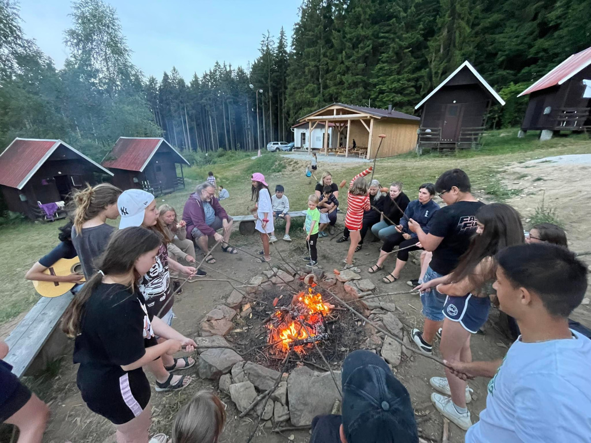 Letní tábor na Šumavě. Koupačky, výlety a noví kamarádi