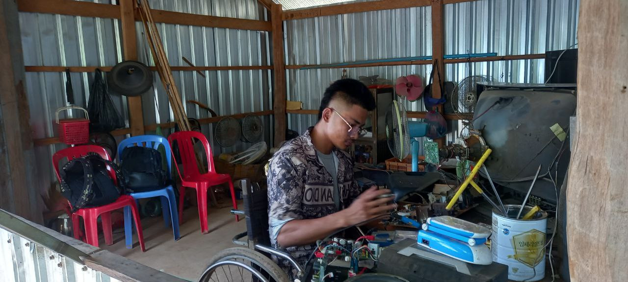 Tanglin se stal finančně nezávislý. V Kambodže podporujeme místní se zdravotním postižením