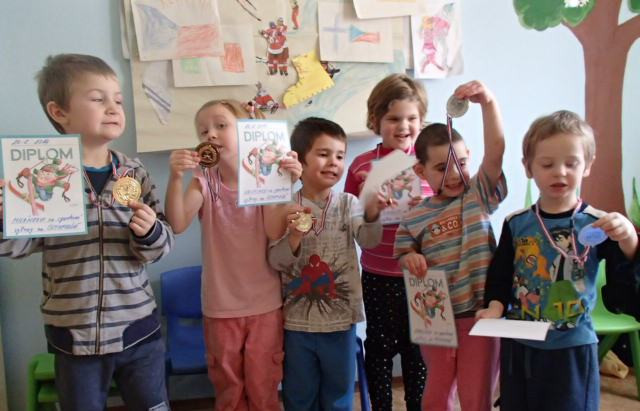 V době Olympiády nezahálí ani děti z Klubíku