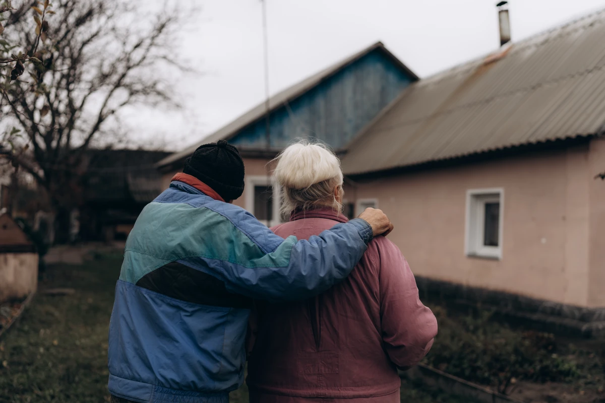 Obnovujeme domovy v Ukrajině. Místní věří v lepší časy