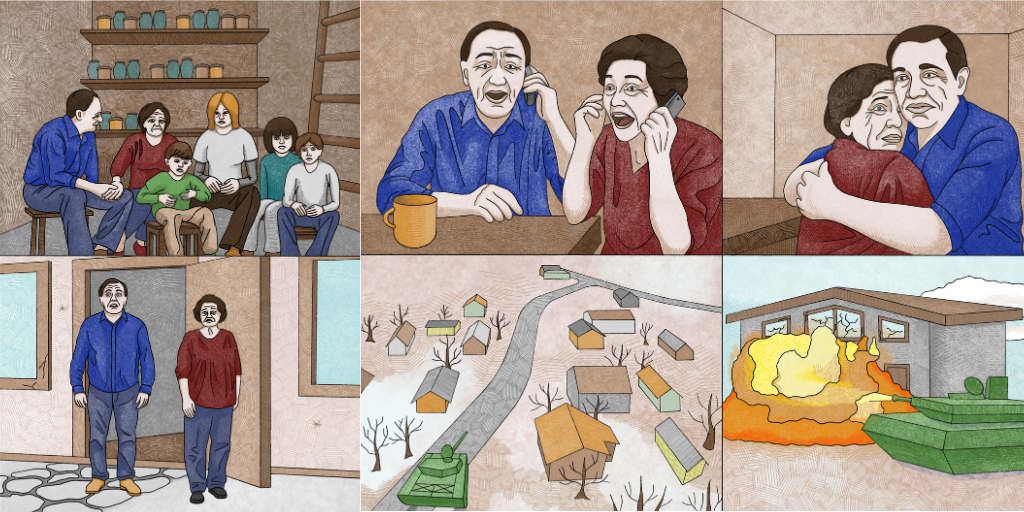 Život na začátku války: příběh rodiny Kononenko