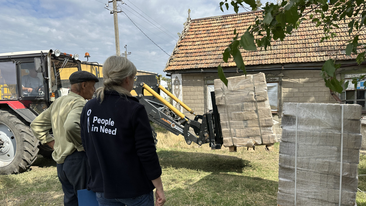 V Ukrajině nadále pracujeme bez přerušení: naše podpora pokračuje navzdory zimě i překážkám 