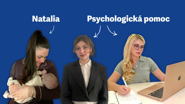 Stačí jen zavolat: Psychosociální pomoc pro lidi zasažené válkou