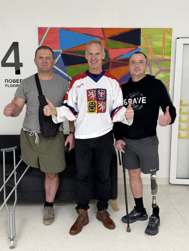 Dominik Hašek navštívil ukrajinské Fórum veteránů