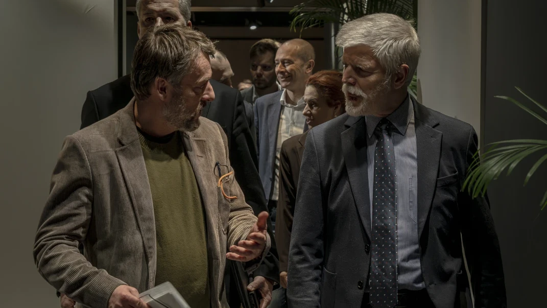 Prezident Petr Pavel se setkal ve Lvově s ukrajinskými veterány a týmem Člověka v tísni