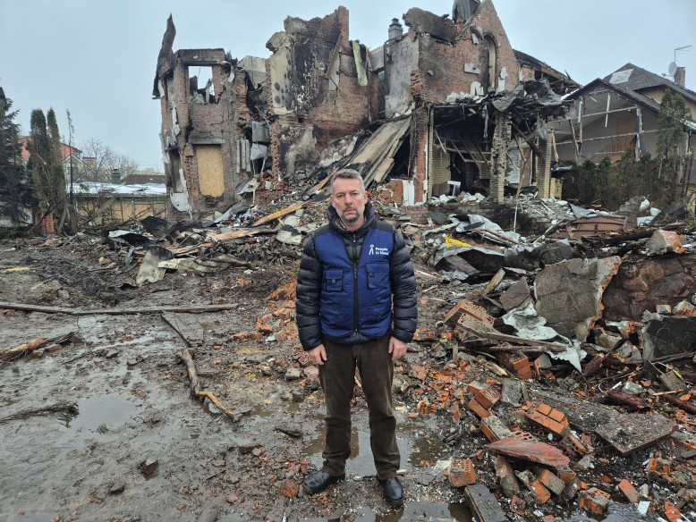 Pomáháme Ukrajině obstát ve válce a pokračujeme s obnovou poškozené infrastruktury