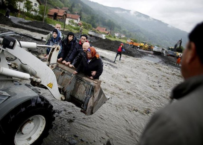 Vyhlásili jsme povodňovou sbírku pro Bosnu a Hercegovinu i Srbsko a na pomoc uvolnili milion korun