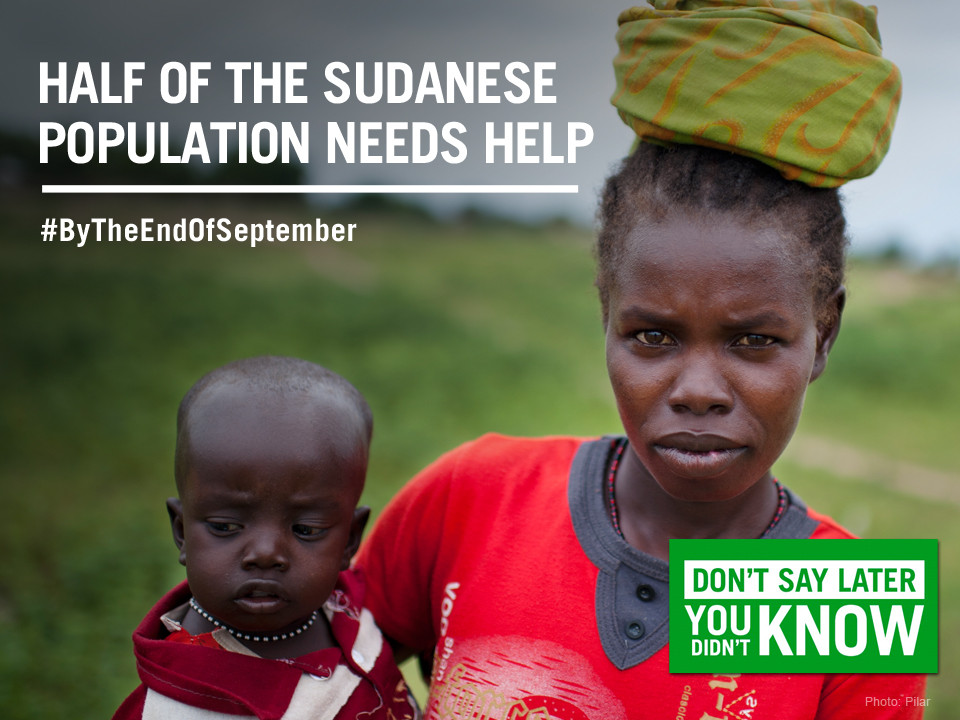 Zastavme blížící se hladomor v Jižním Súdánu!