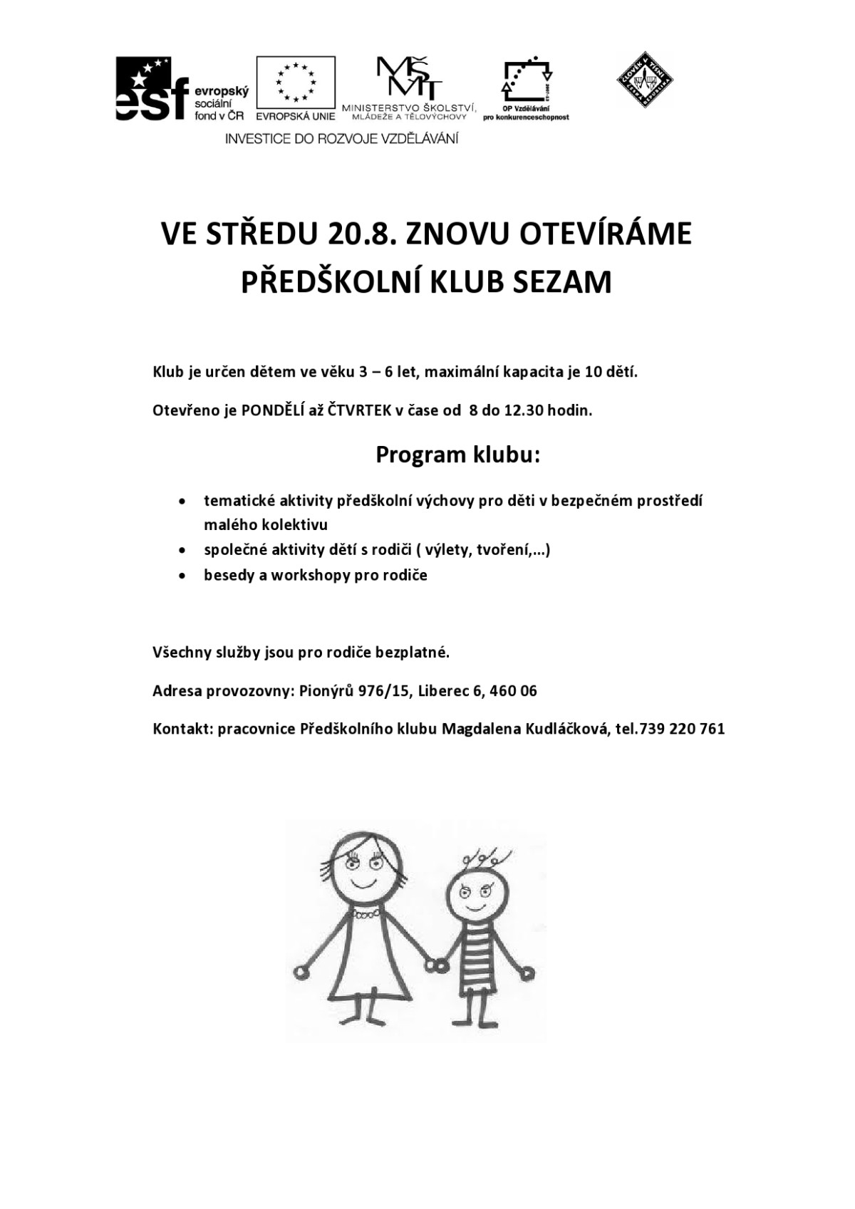 Znovu otevíráme Sezam!