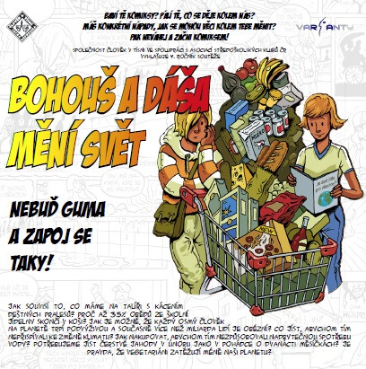 Člověk v tísni vyhlásí vítěze komiksové soutěže Bohouš a Dáša mění svět