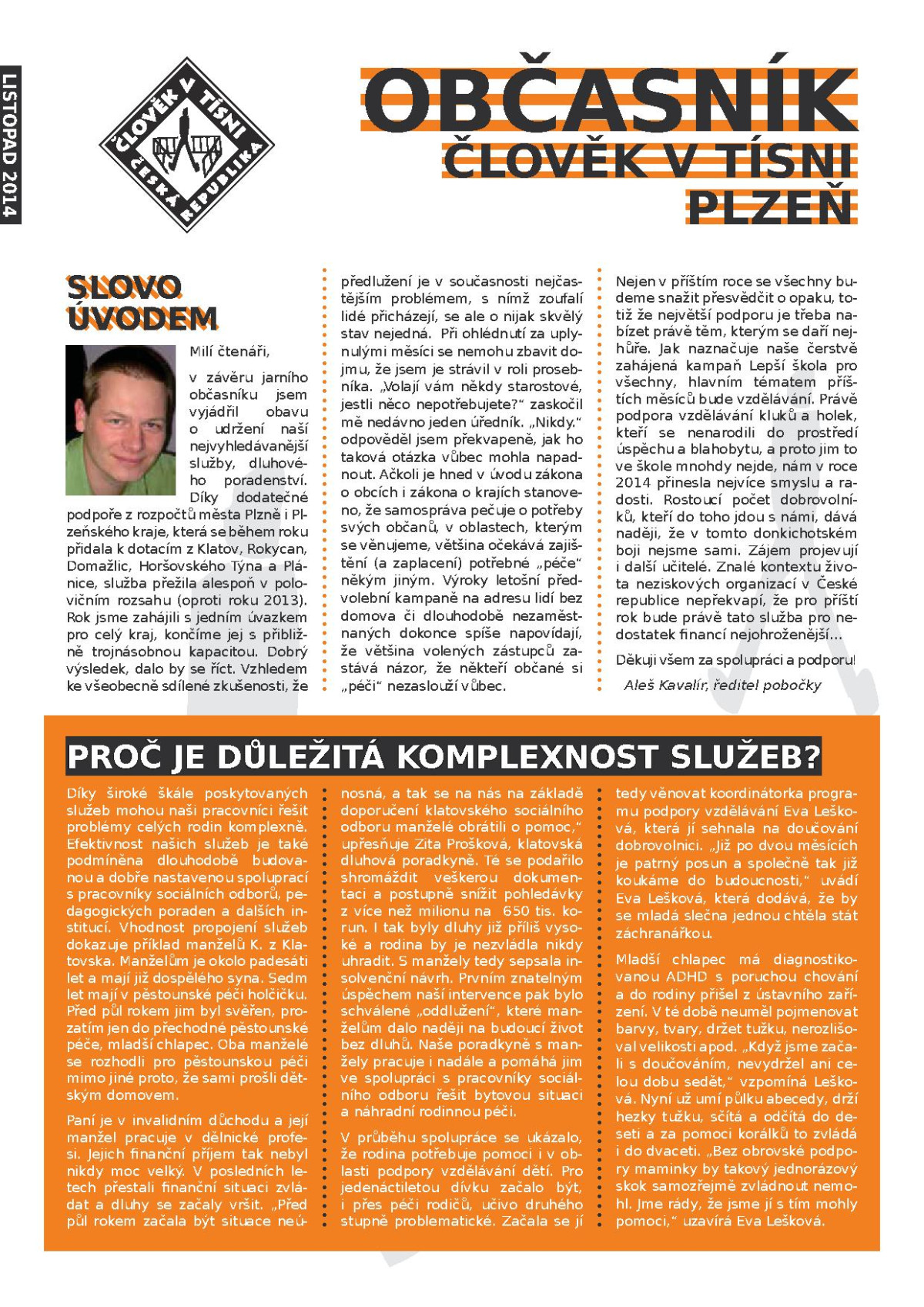 Občasník - listopad 2014