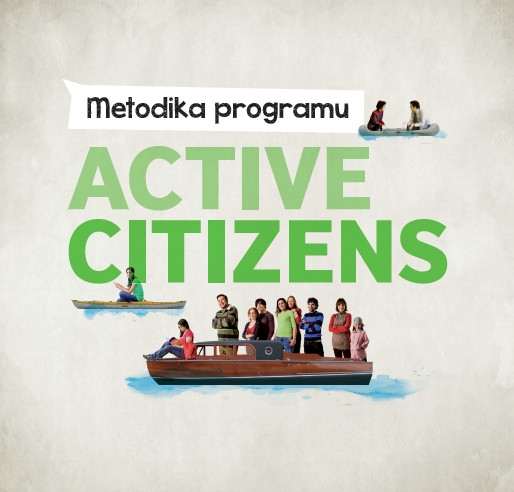 Člověk v tísni a British Council vydaly unikátní metodickou příručku Active Citizens