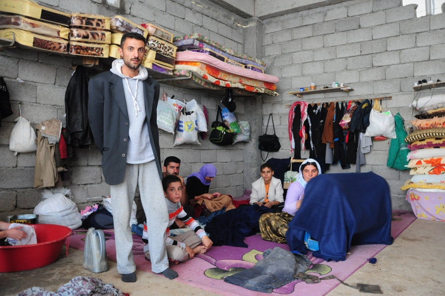 Člověk v tísni před zimou pomohl 2322 uprchlíkům, kteří utekli před radikály z takzvaného Islámského státu