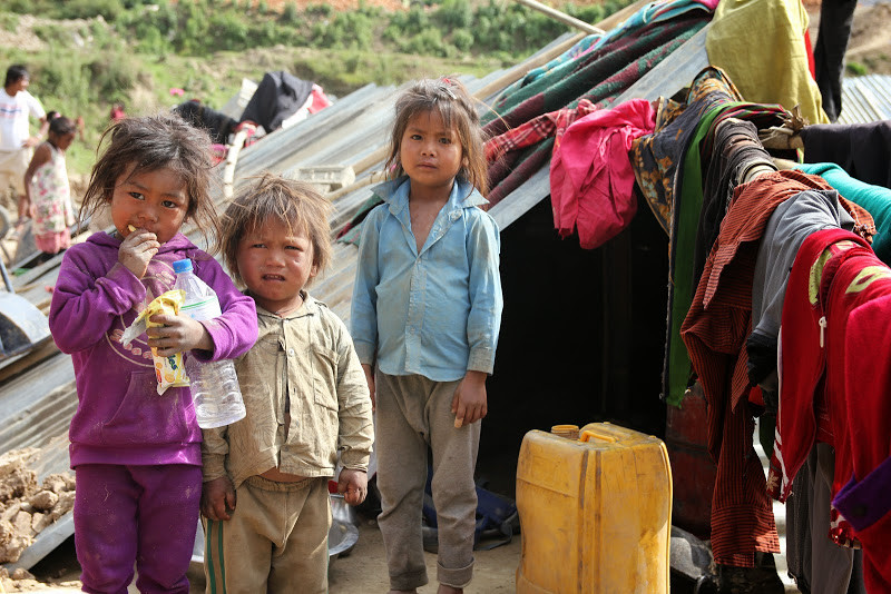 Bazar pod nebem pro Nepál