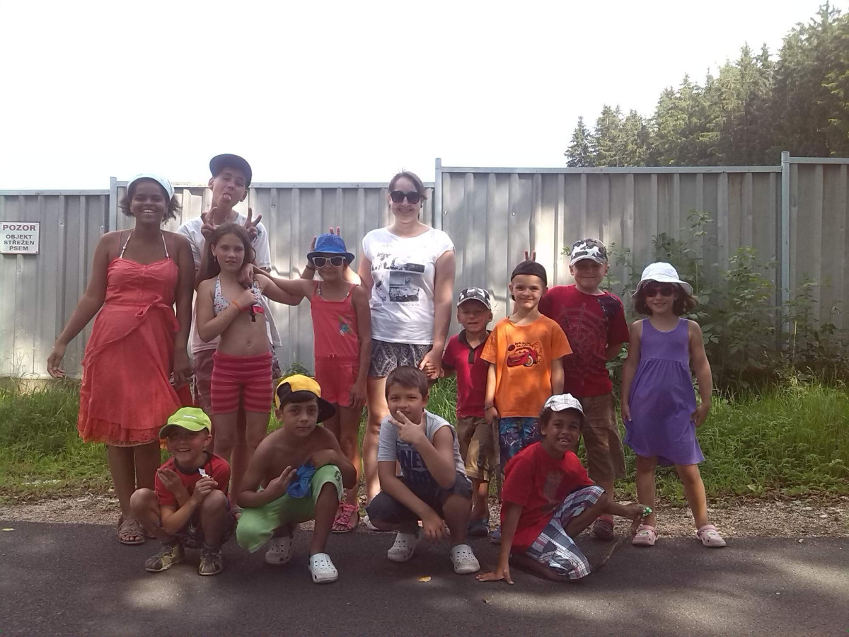 Ostrovské děti na táboře v Nejdku
