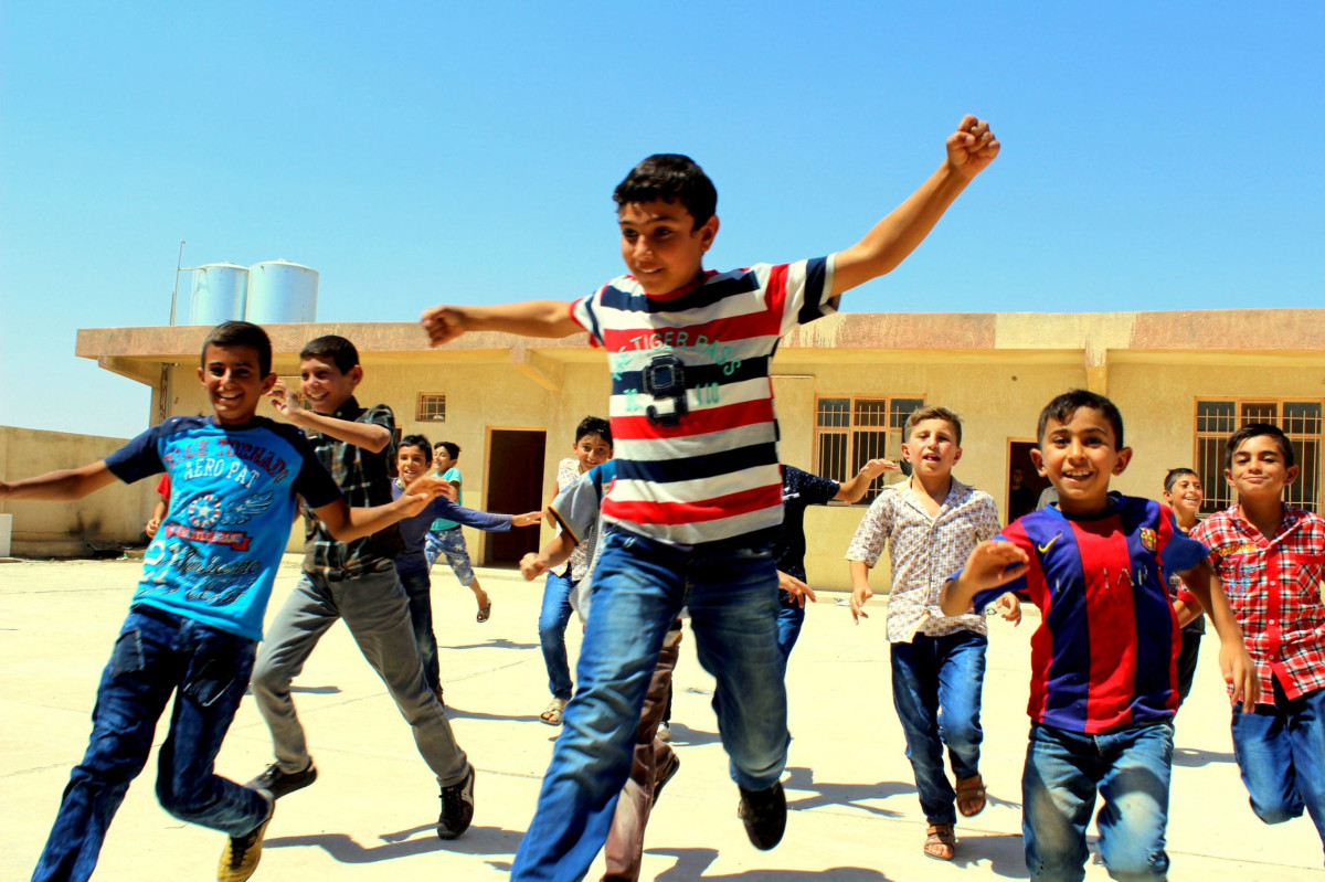 Irák: Člověk v tísni pomáhá dětem s návratem do normálního života