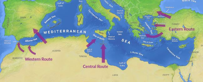 Středomoří – migrační brána do Evropy