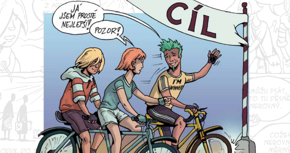 Vernisáž výstavy vítězných komiksů naší soutěže