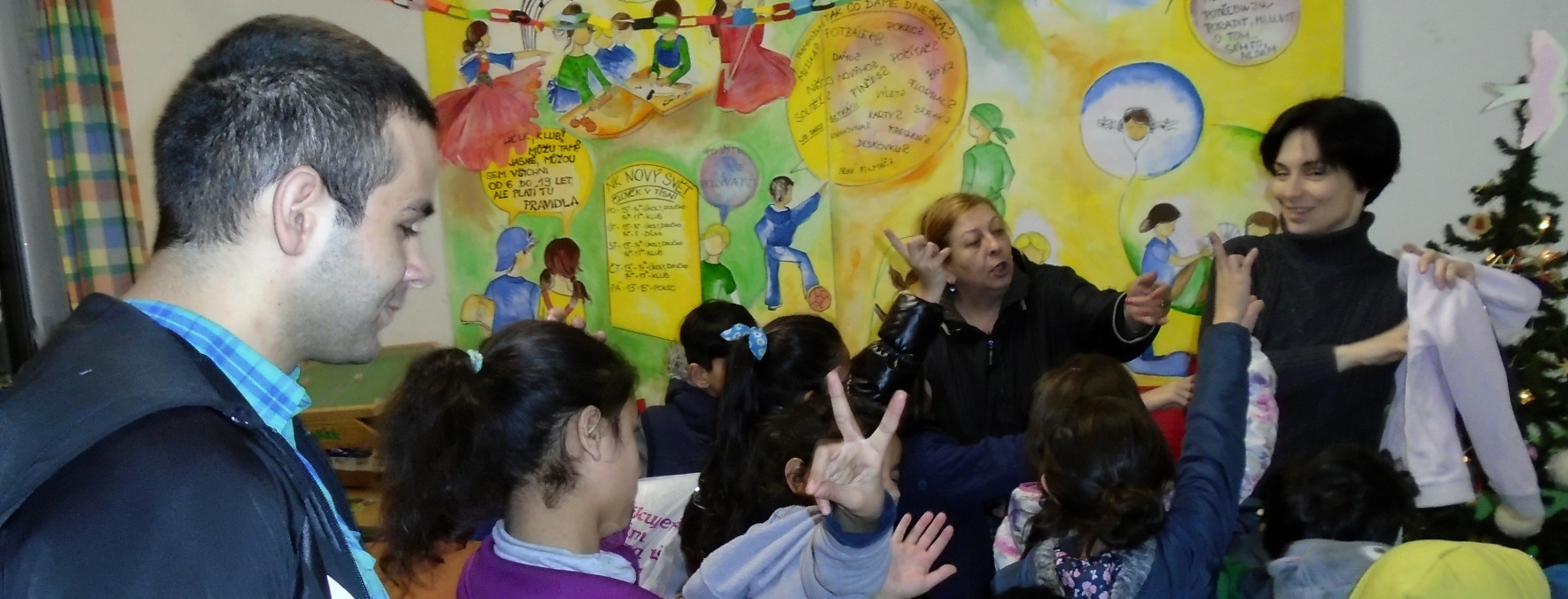 na praxi v nízkoprahovém klubu