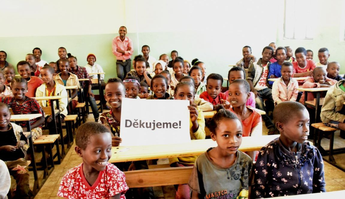 Dostavěli jsme už 20. sbírkovou školu v Etiopii, děkujeme!