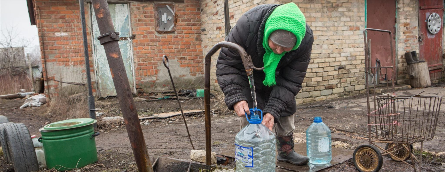 Vážený pane prezidente Porošenko: Zajistěte, aby celá Ukrajina, od západu až po východ, měla přístup k vodě