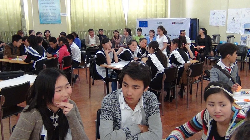 Jeden svět na školách otevře diskuze studentů na 24 mongolských školách
