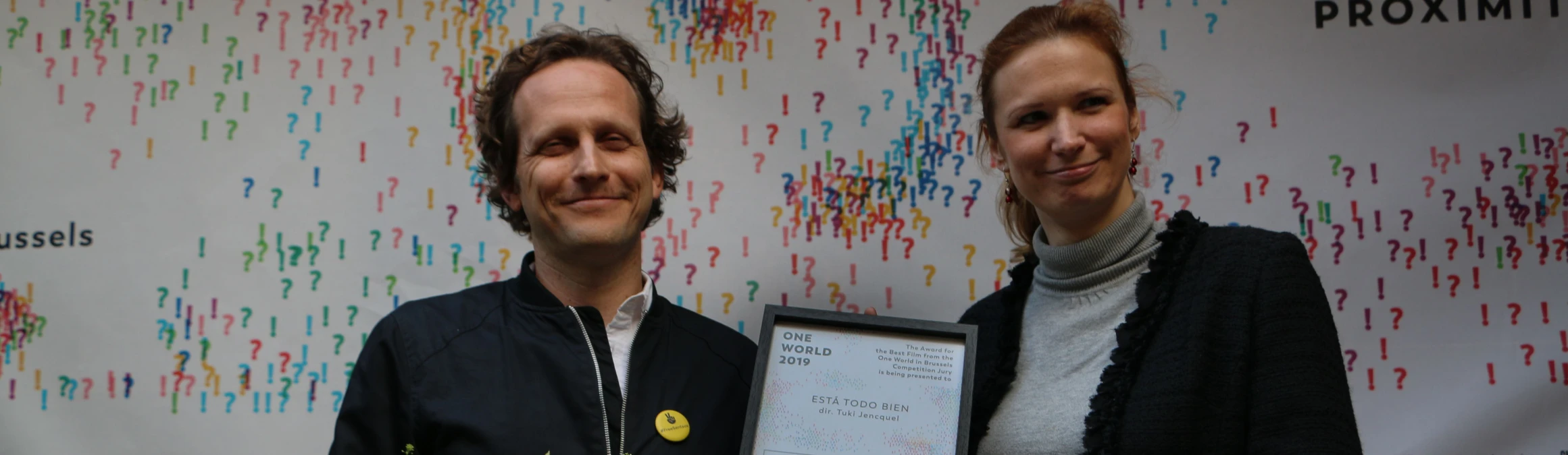 Cenu za Nejlepší film festivalu Jeden svět v Bruselu získává film Vše v pořádku